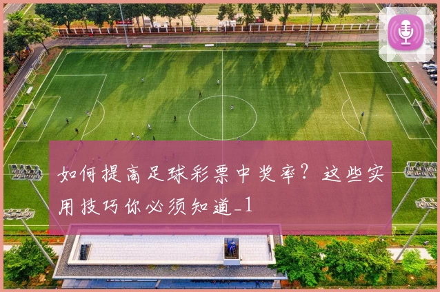 如何提高足球彩票中奖率?这些实用技巧你必须知道_1